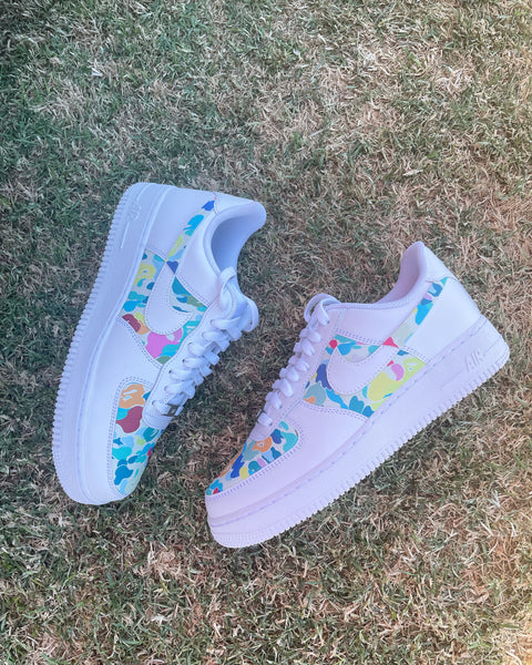 Custom Air Force 1 - Pink Cloud